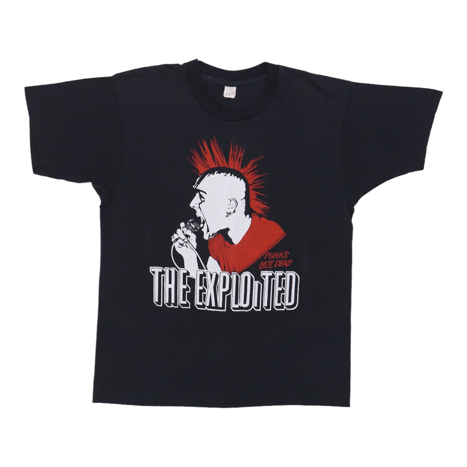 1980s The Exploited Punks Not Dead Shirt – WyCo Vintage