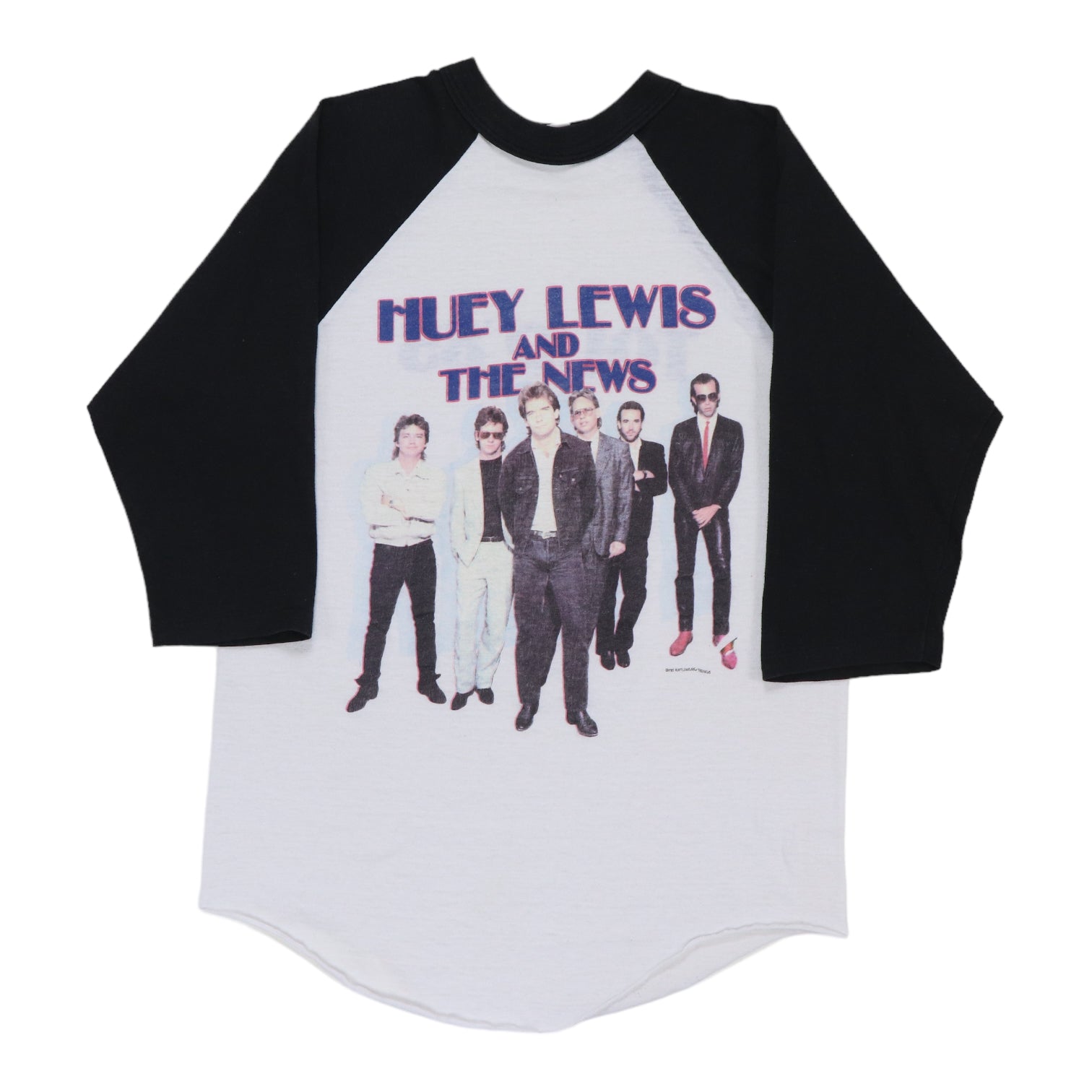 HUEY offers LEWIS AND THE NEWS VINTAGE T-SHIRT FROM 1984 or 1985 CONCERT TOUR