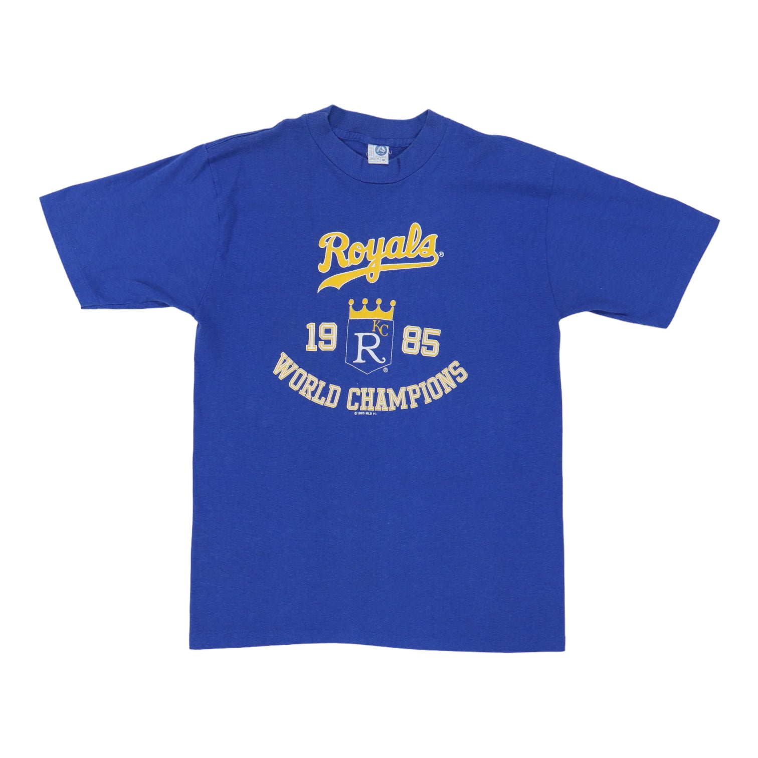 Vintage Kansas City Royals 1985 World Champions Shirt Size 