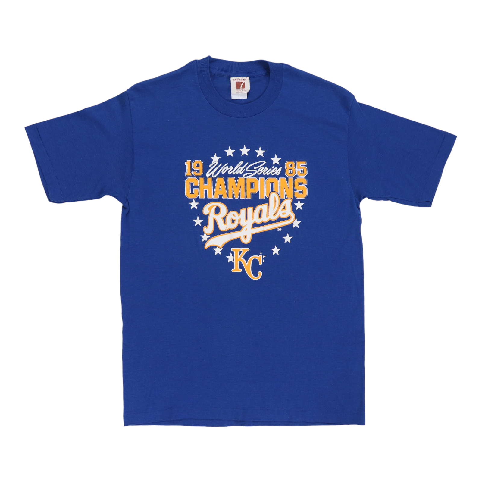 Original Vintage 1985 Kansas City Royals World Series Shirt Wyco Vintage