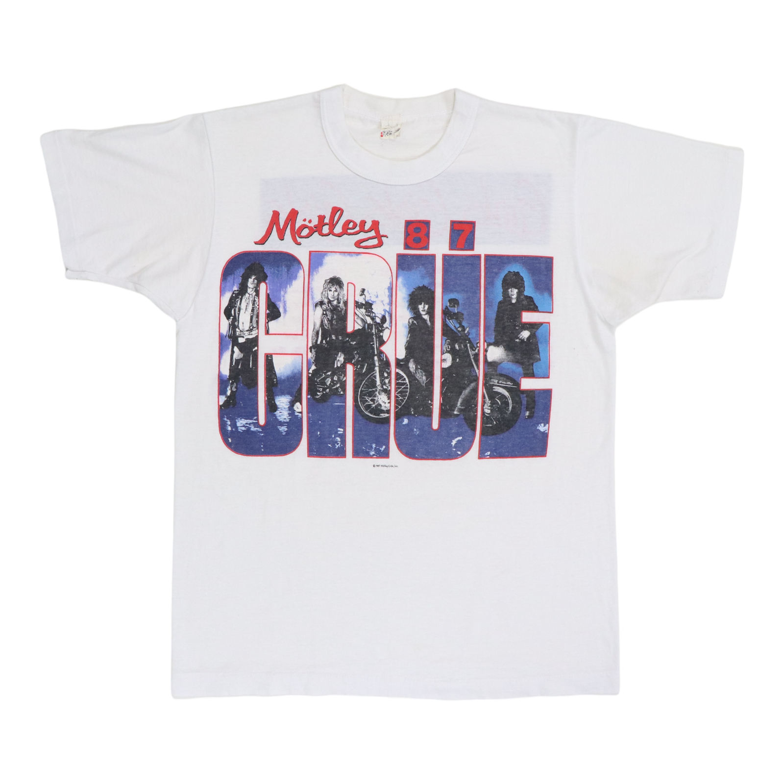 Vintage Motley Crue 1987 Girls good Girls Girls T-Shirt