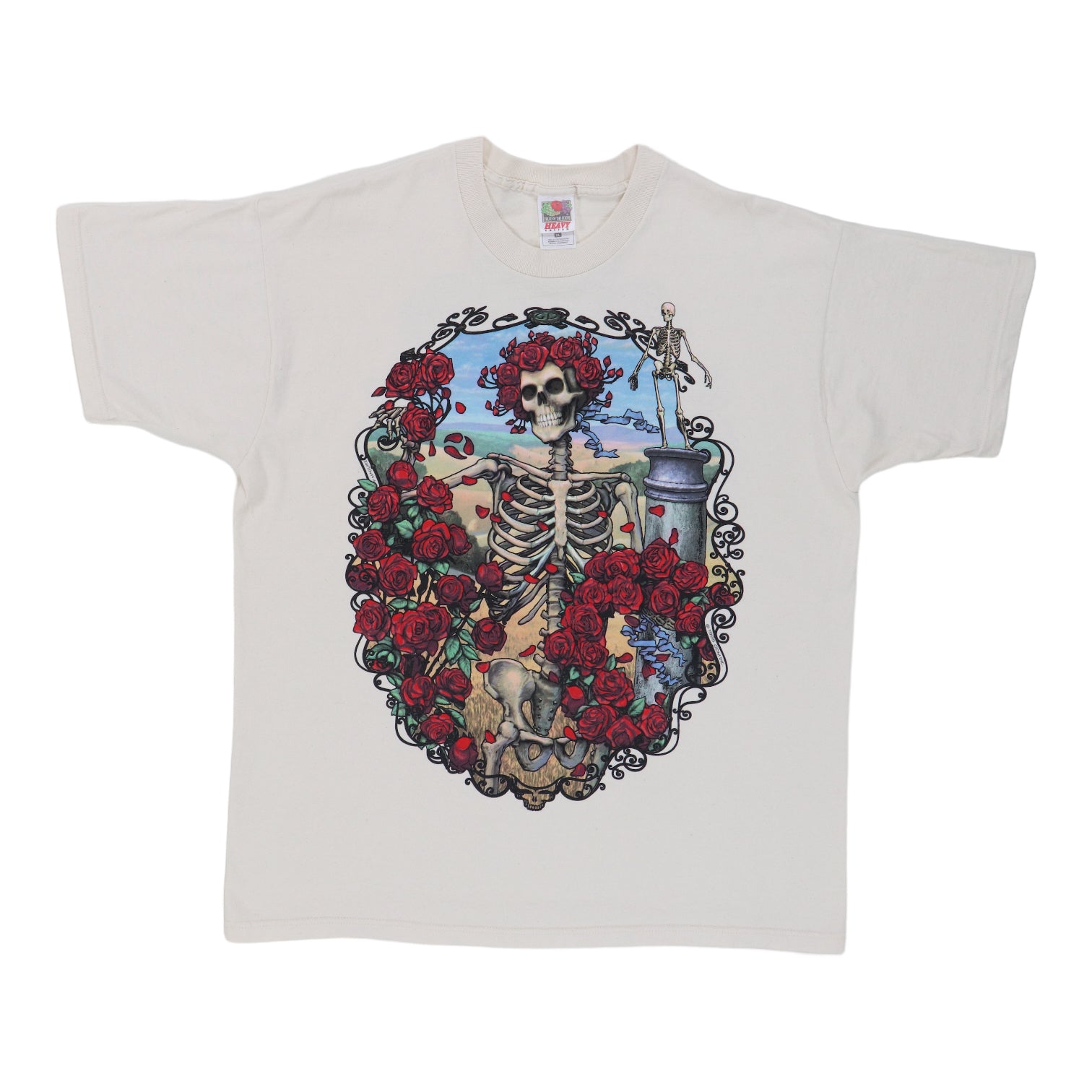 Grateful Dead Bertha Skull And Roses T-shirt