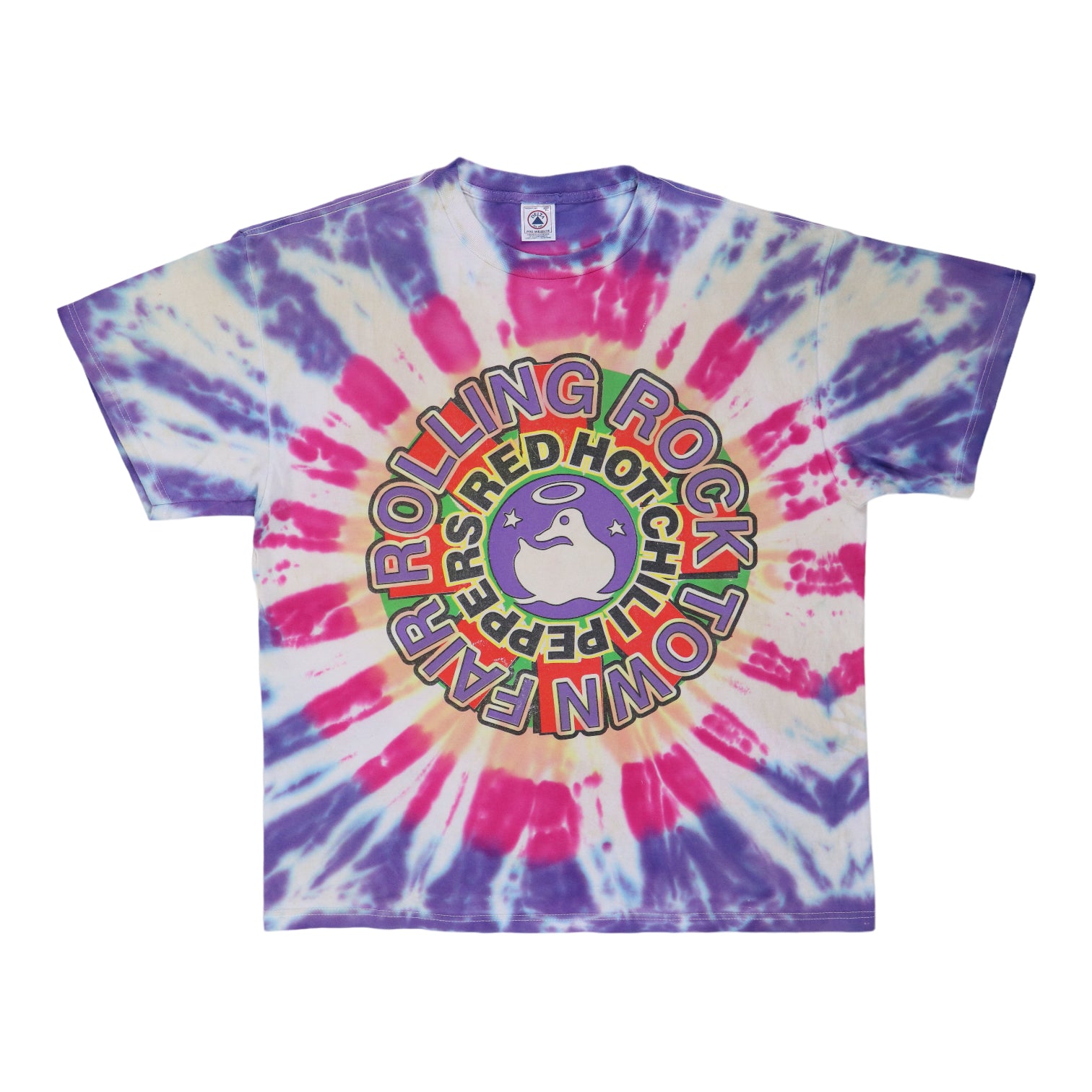 2000 Red Hot Chili Peppers Town Fair Tie Dye Concert Shirt – WyCo