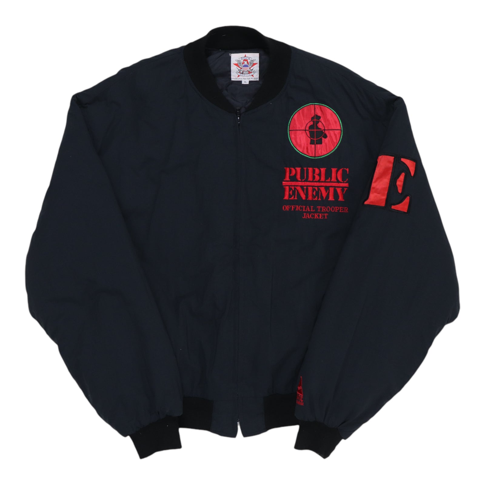 1991 Public Enemy Offical Trooper Tour Jacket – WyCo Vintage