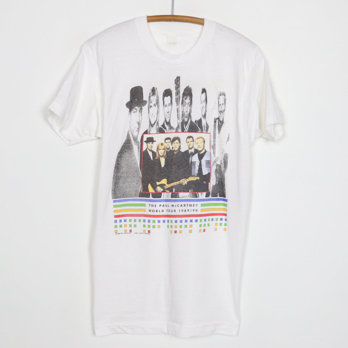 1989 Paul McCartney World Tour Shirt