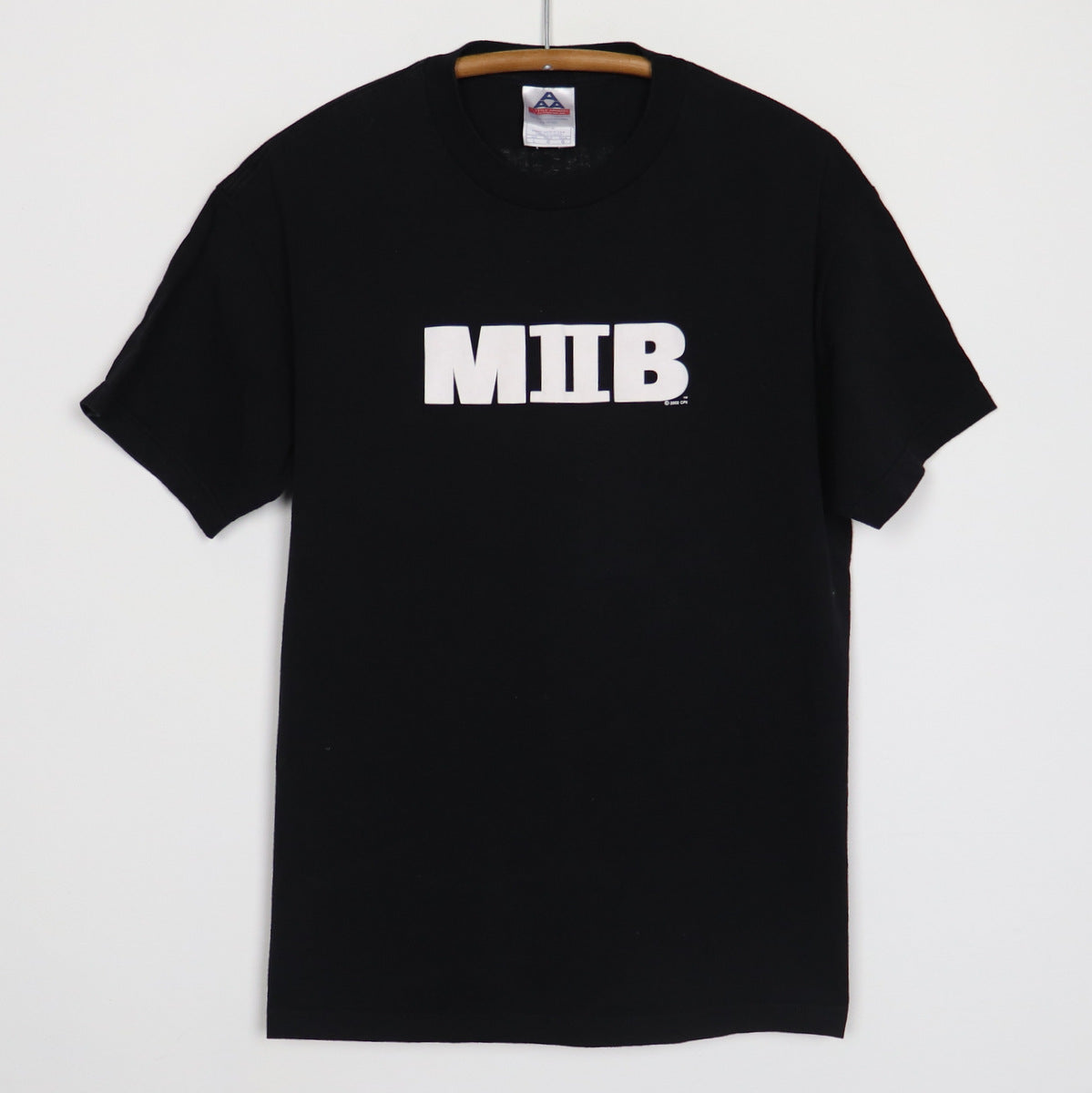 ムービー】00s プロモ メンインブラック2 MIB Ⅱ ロゴ Tシャツ 黒-