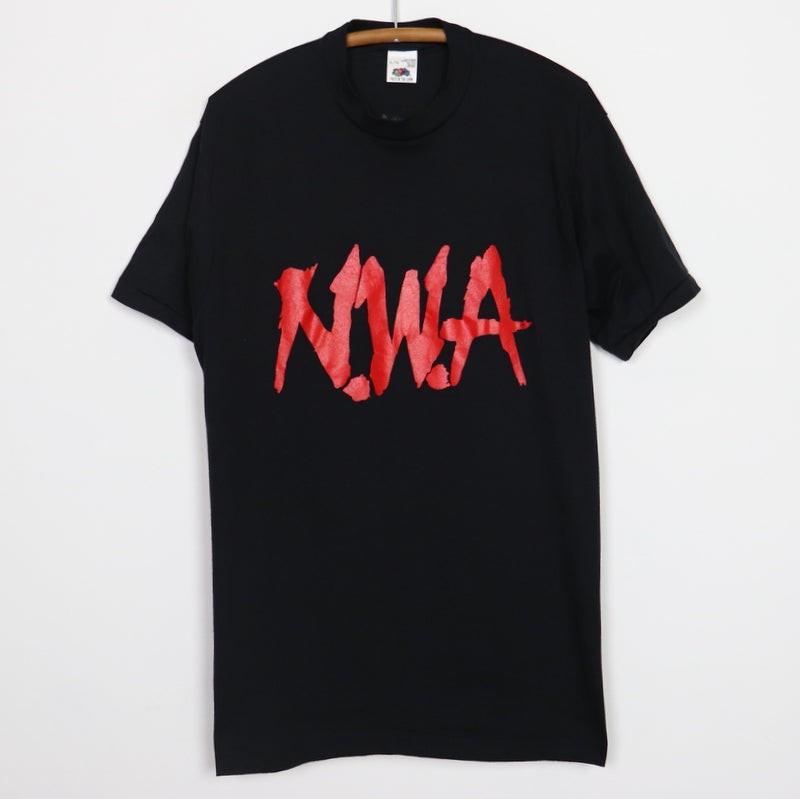 1990 NWA Straight Outta Compton Promo Shirt – WyCo Vintage