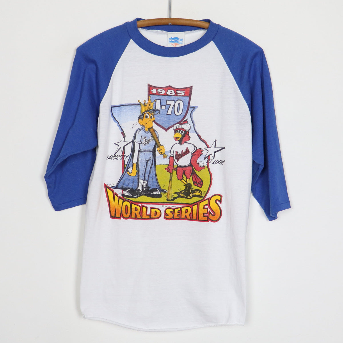 1985 Kansas City Royals St Louis Cardinals World Series Jersey Shirt – WyCo  Vintage