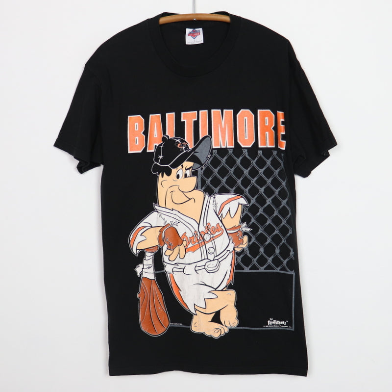 MLB Genuine Baltimore Orioles Black Graphic T-Shirt Size S NEW