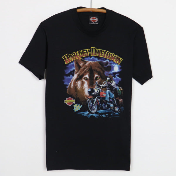 harley davidson wolf shirt