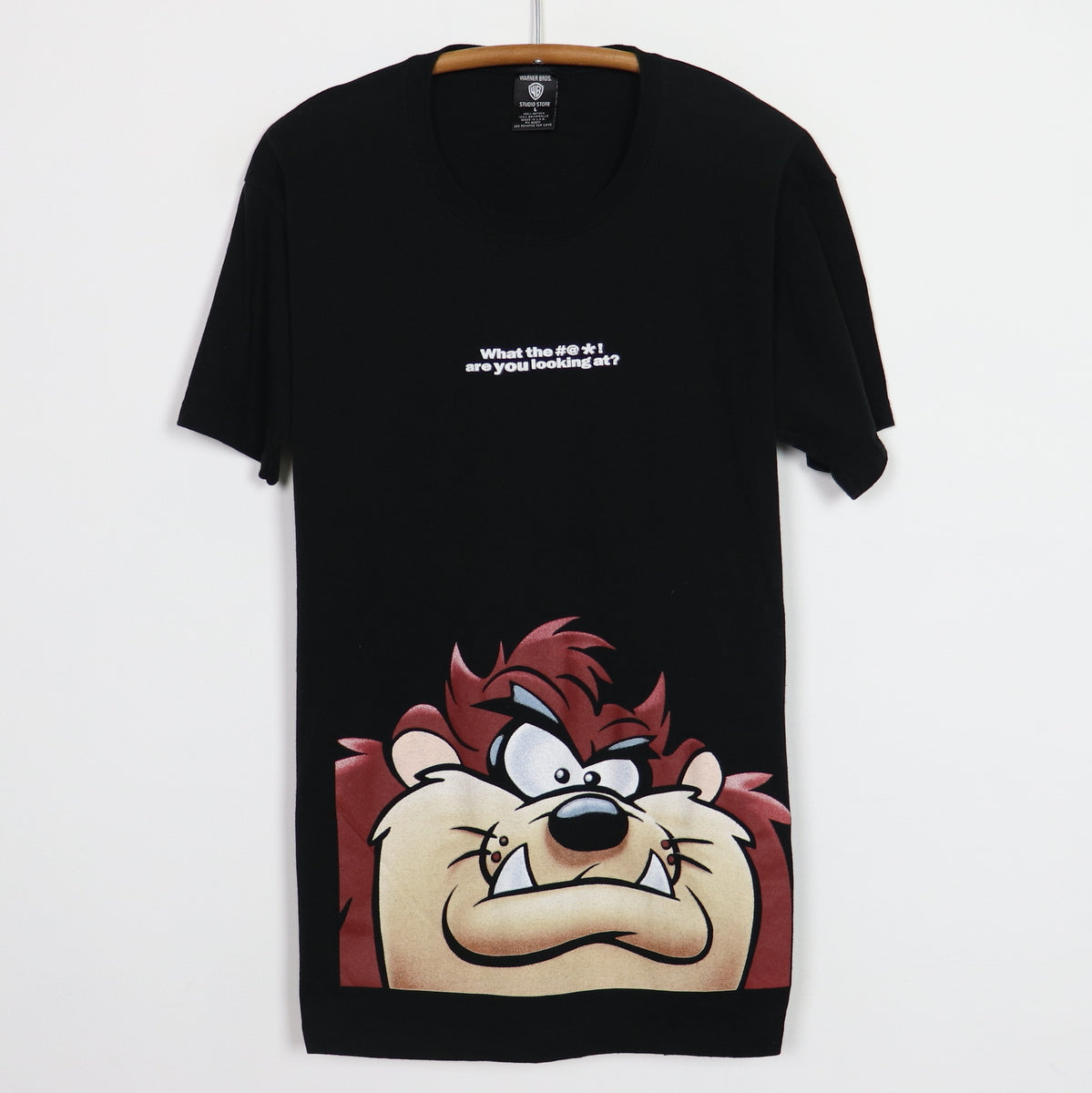 1997 Tazmanian Devil WTF You Looking At Warner Brothers Shirt