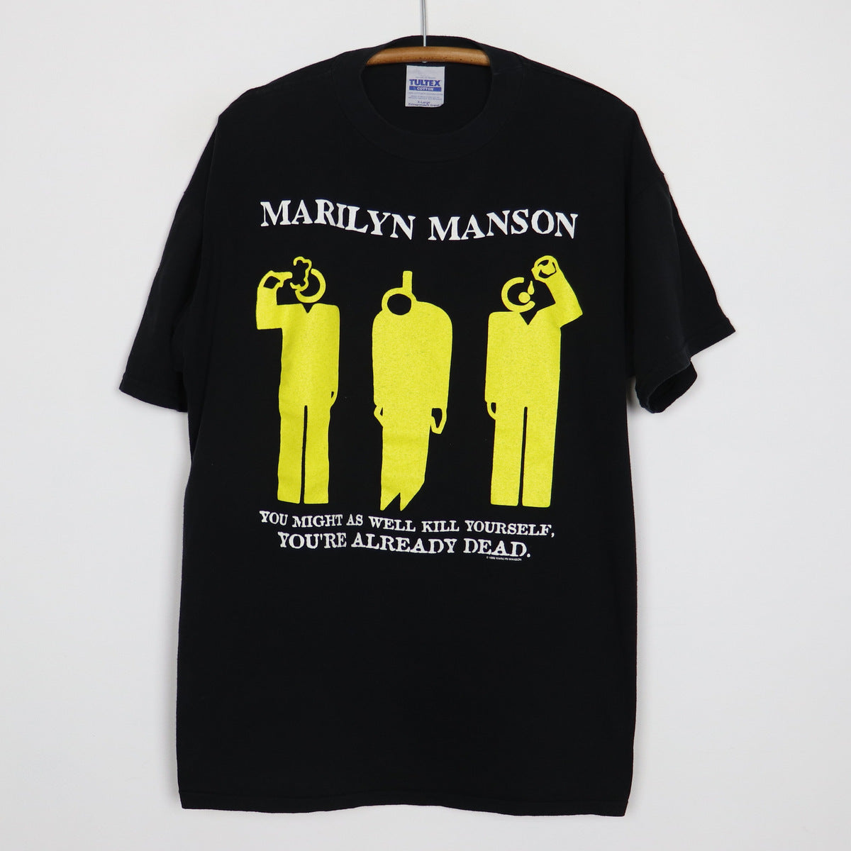 1996 Marilyn Manson You're Already Dead Shirt – WyCo Vintage