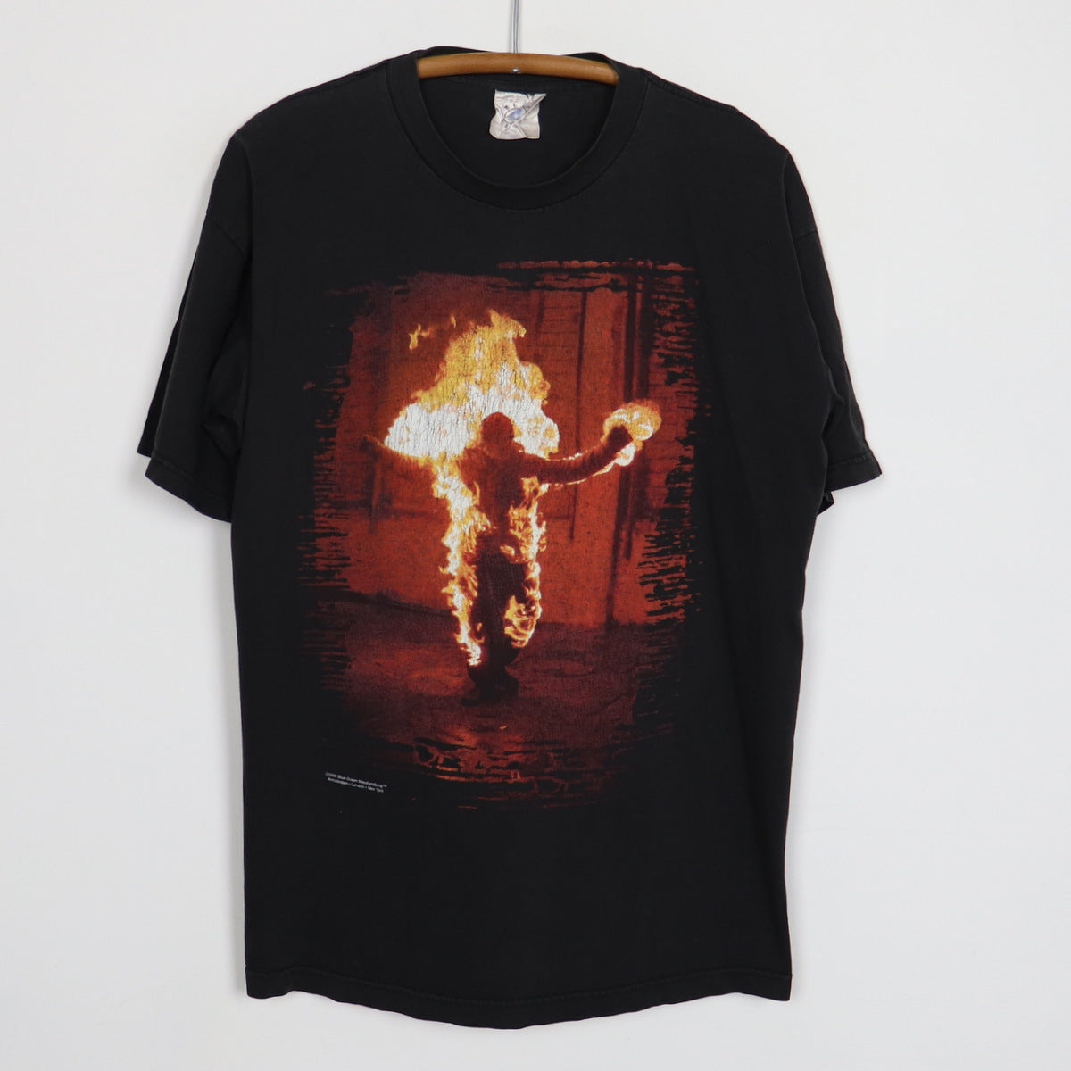 1998 Rammstein Burning Man Shirt – WyCo Vintage