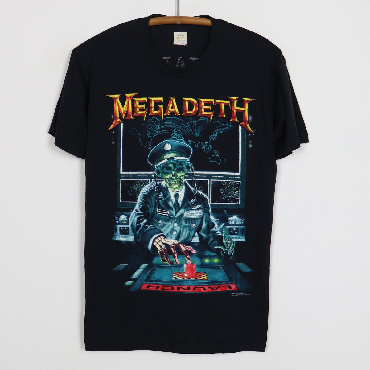 1990 Megadeth Rust In Peace Tour Shirt – WyCo Vintage