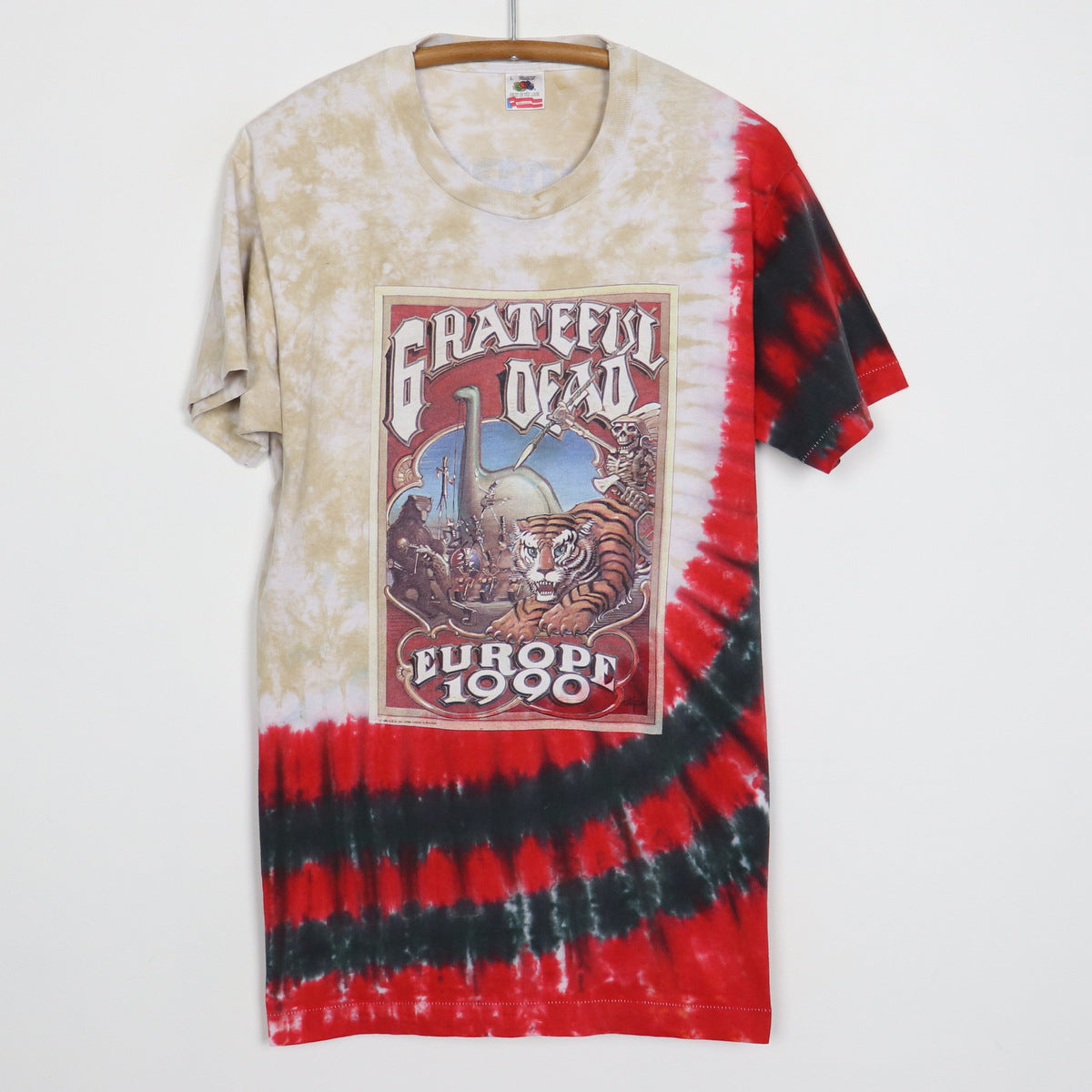 Vintage Grateful Dead Dead Head Tye-Dye T-Shirt