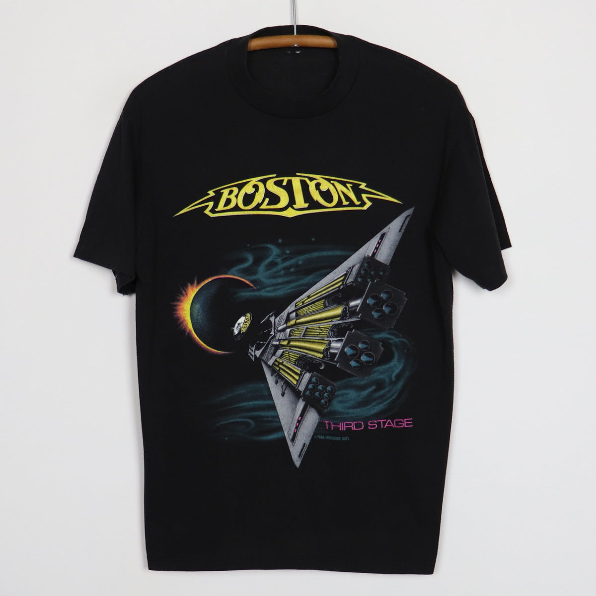 Forever 21 Boston U.S. Tour 1987 Women's Double Sided T-Shirt Size