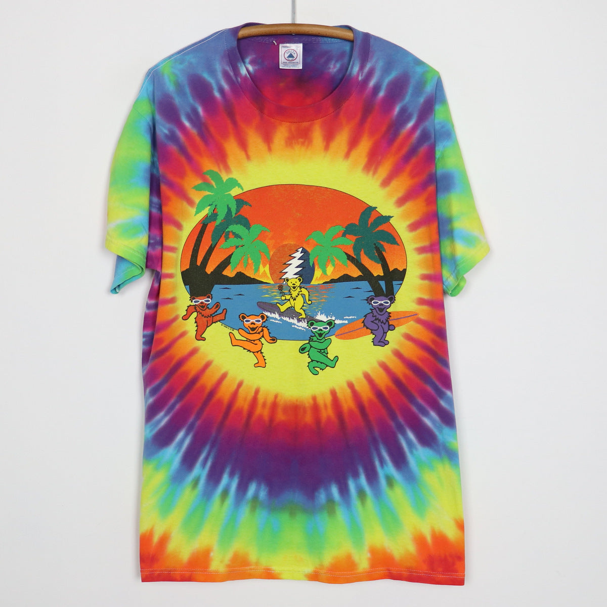 1998 Grateful Dead Beach Tie Dye Shirt – WyCo Vintage