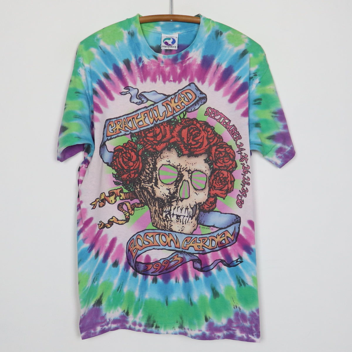 Grateful Dead Boston Garden '91 Tour T Shirt
