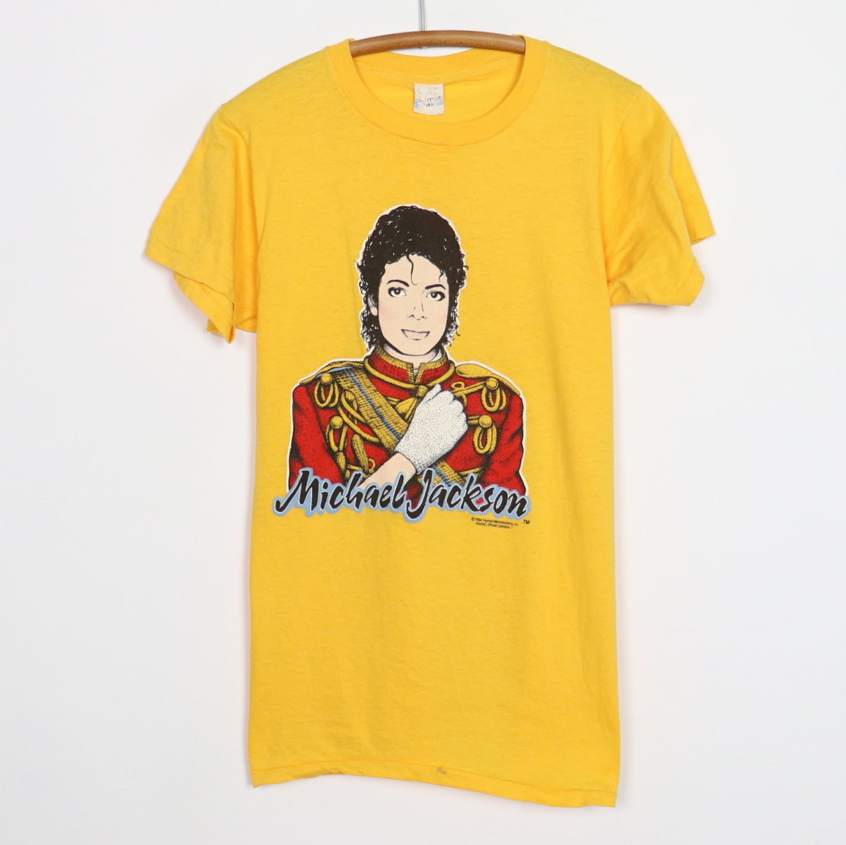 Michael Jackson Come Together Yellow Shirt