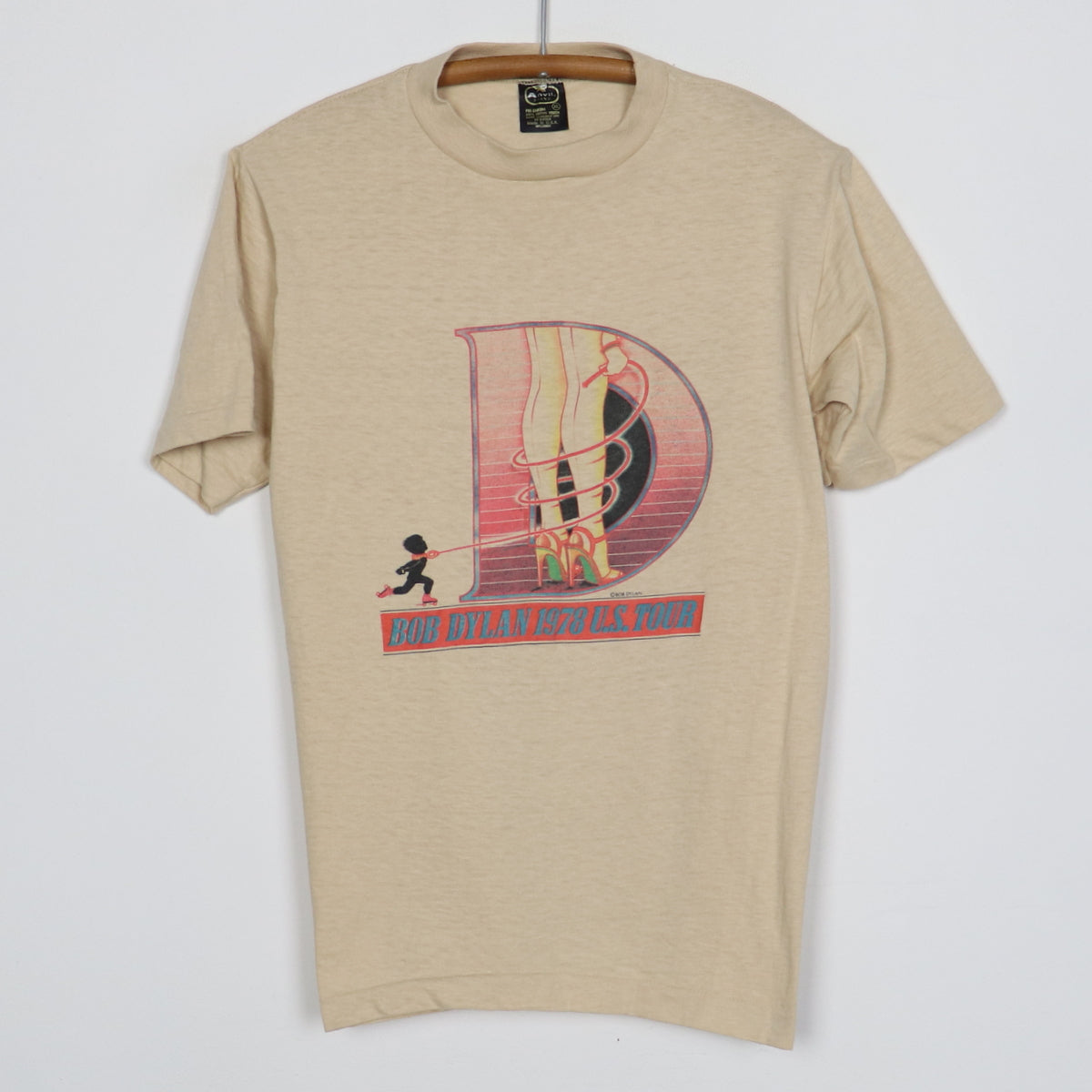 bob dylan 1978 tour t shirt