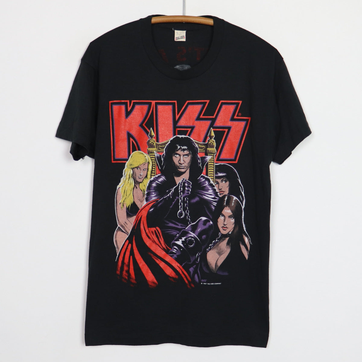 1987 Kiss Gene Simmons It's A Dirty Job Shirt
