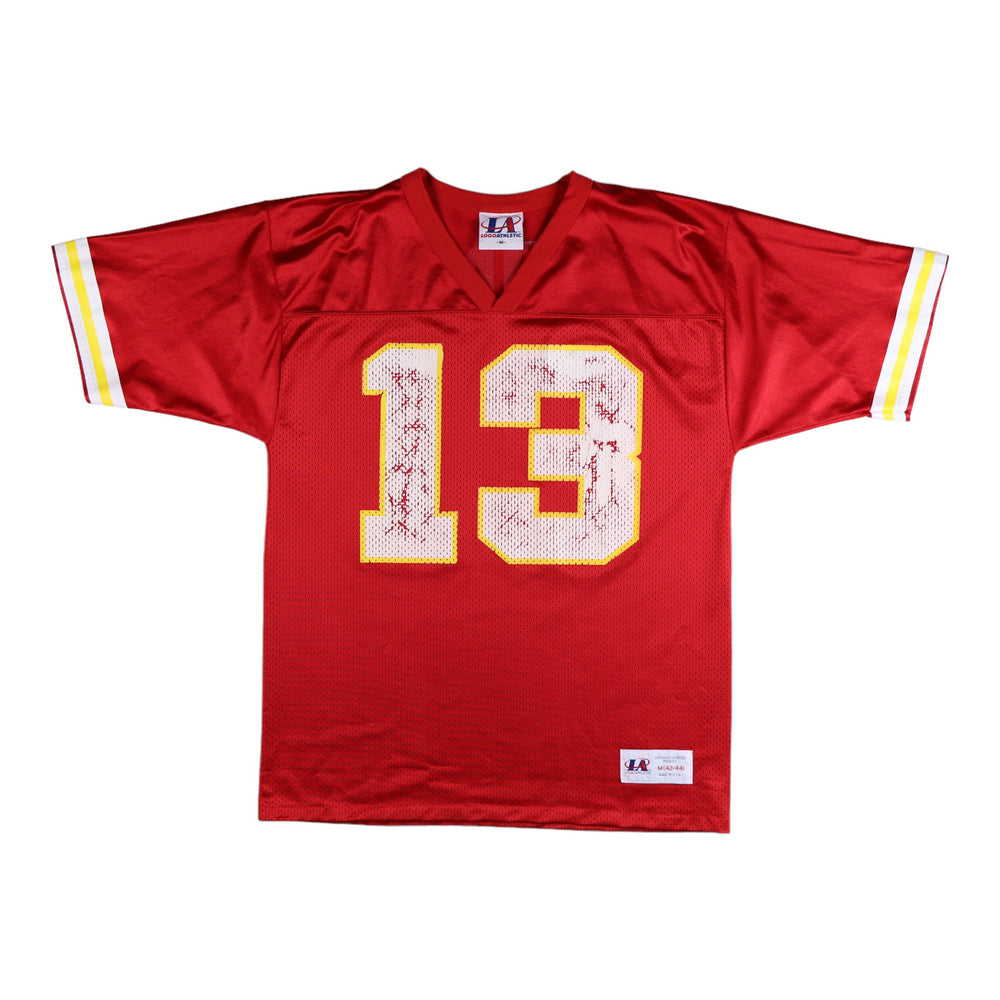 1994-96 KANSAS CITY CHIEFS BONO #13 STARTER JERSEY (HOME) XL