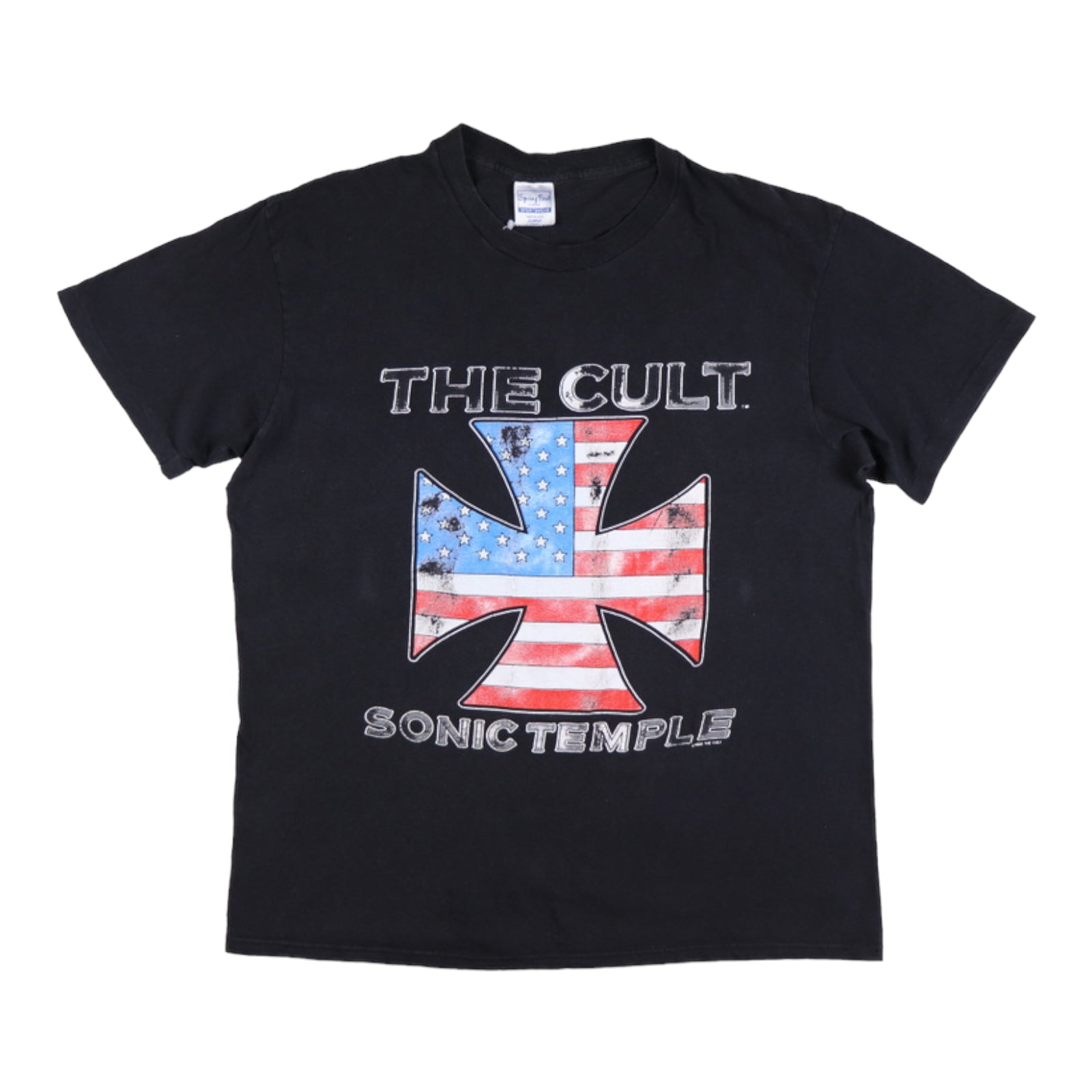 S/M * thin vtg 80s 1989 The Cult top sonic temple t shirt * small medium * 73.154