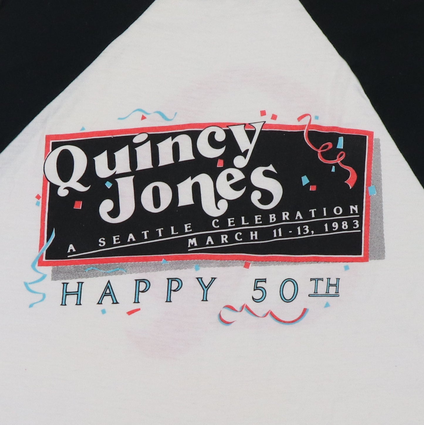 1983 Quincy Jones Birthday Jersey Shirt