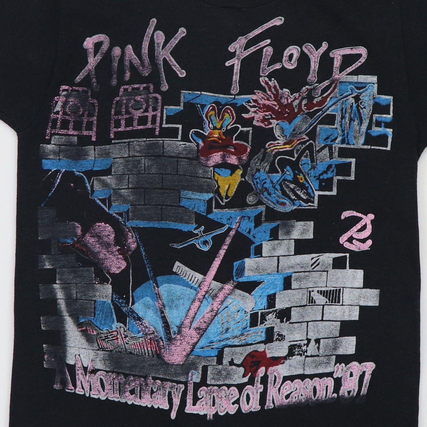 1987 Pink Floyd Momentary Lapse Of Reason Tour Shirt