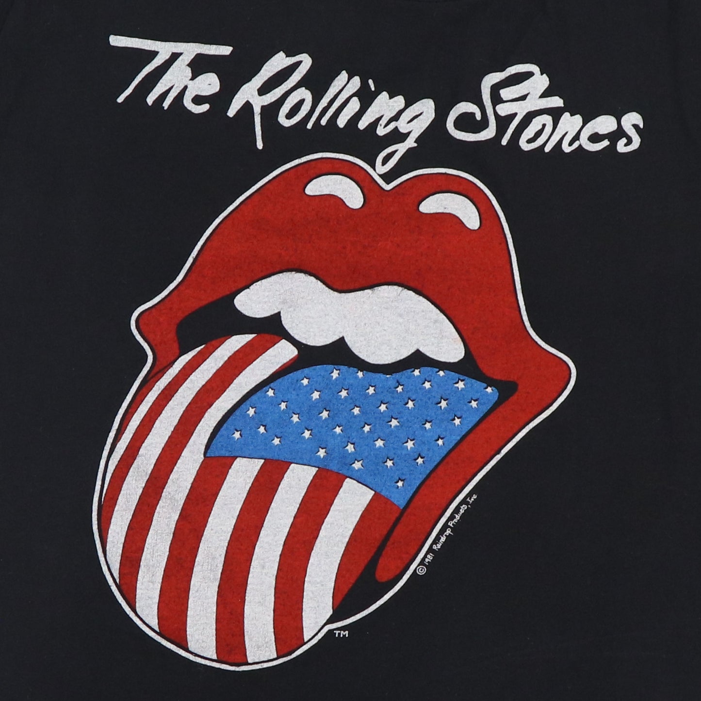 1981 Rolling Stones Tour Shirt