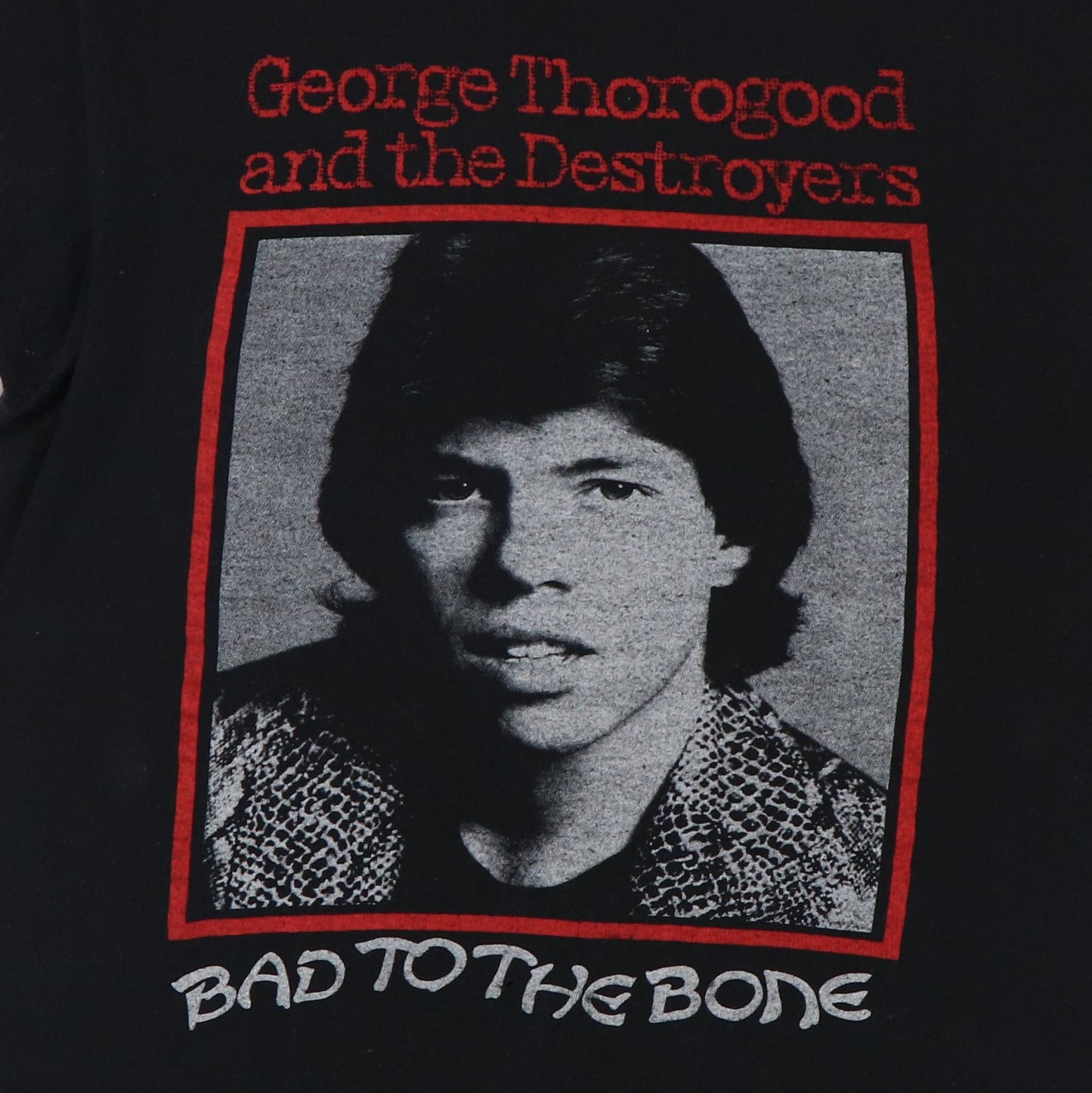 1985 George Thorogood Bad To The Bone Tour Shirt