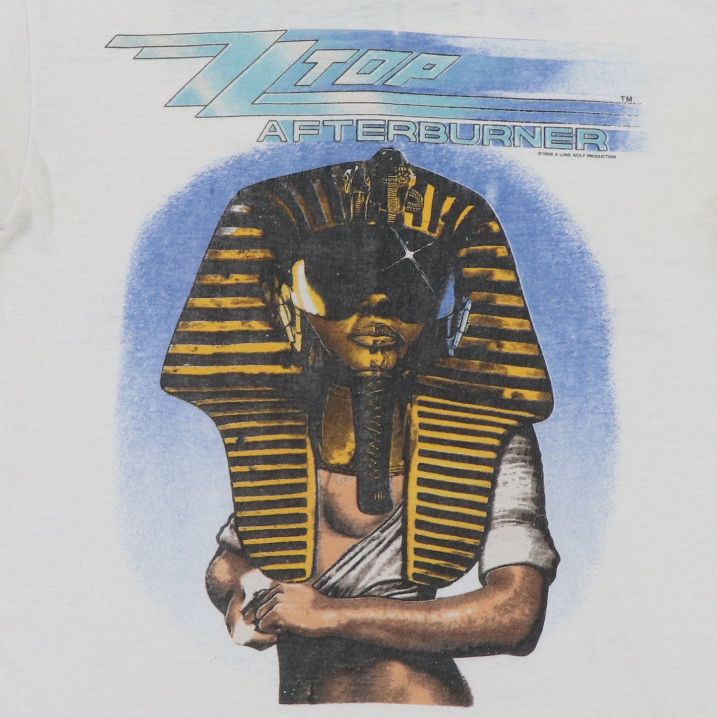 1986 ZZ Top Afterburner Tour Shirt