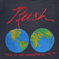 1979 Rush Tour Of The Hemispheres Shirt