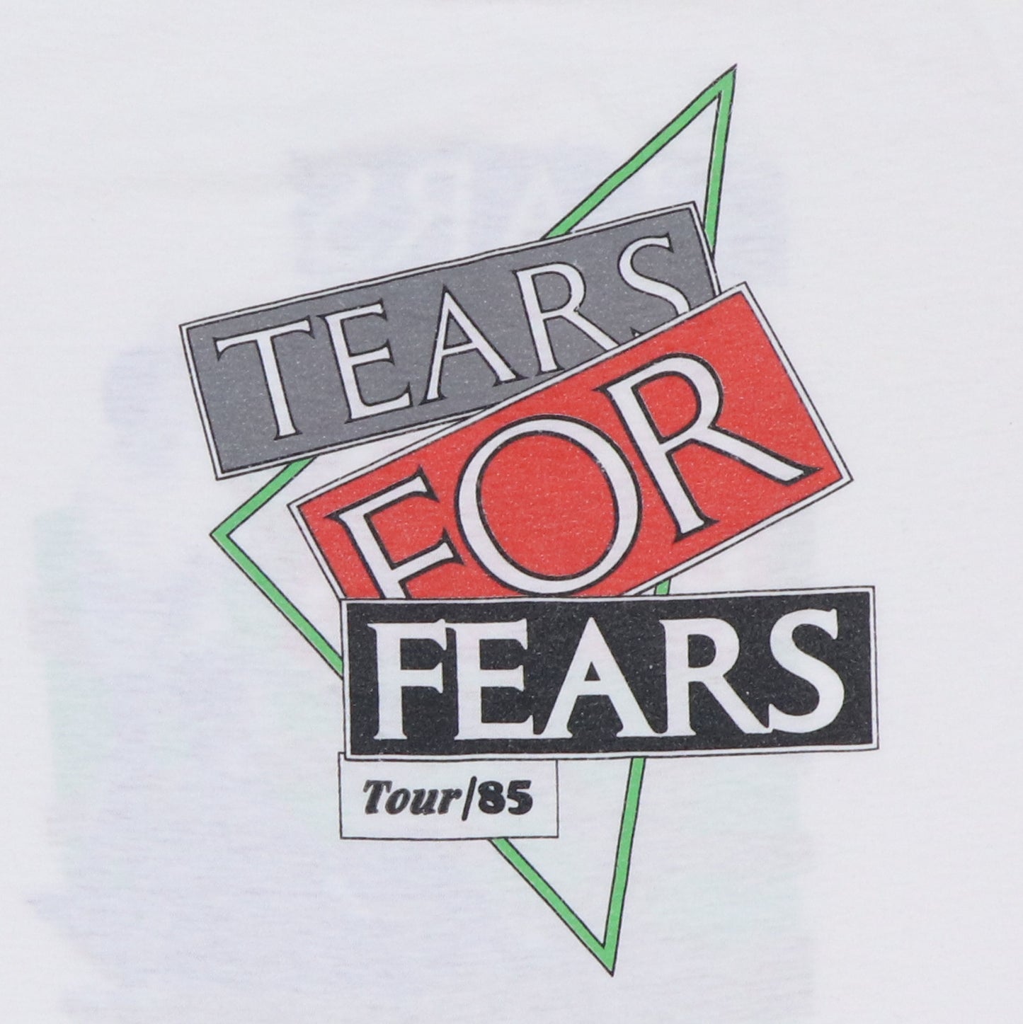 1985 Tears For Fears Tour Shirt