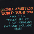 1990 Madonna Blond Ambition Tour Shirt