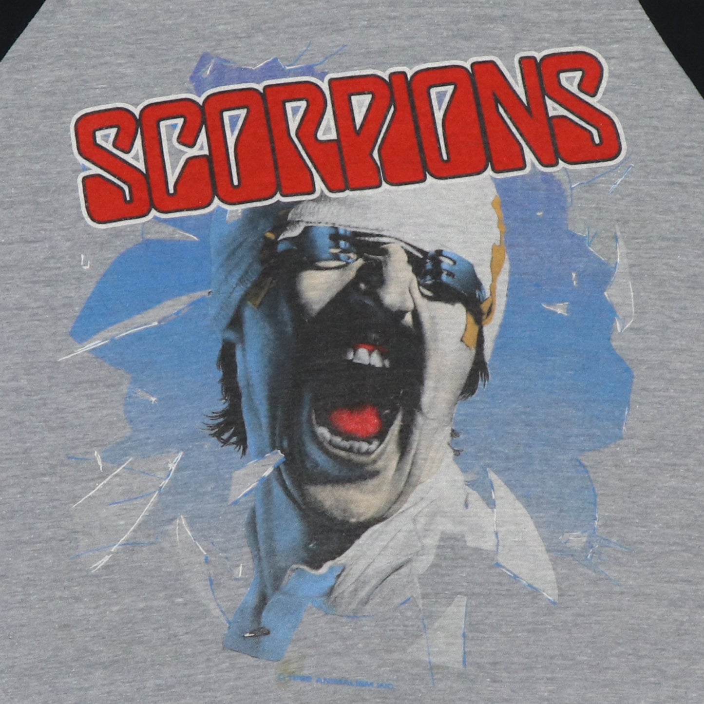 1982 Scorpions Blackout Jersey Shirt