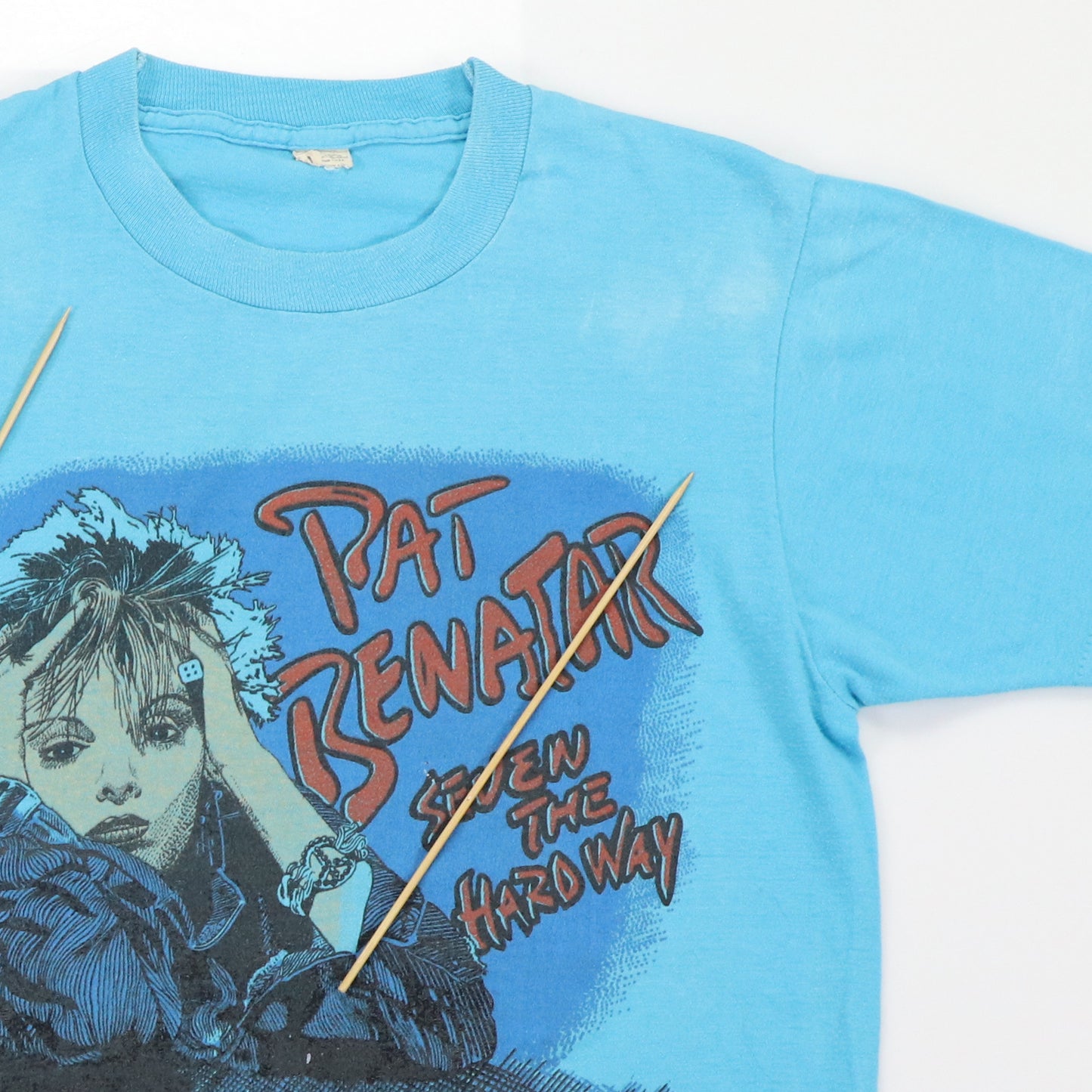 1986 Pat Benatar Seven The Hard Way Tour Shirt