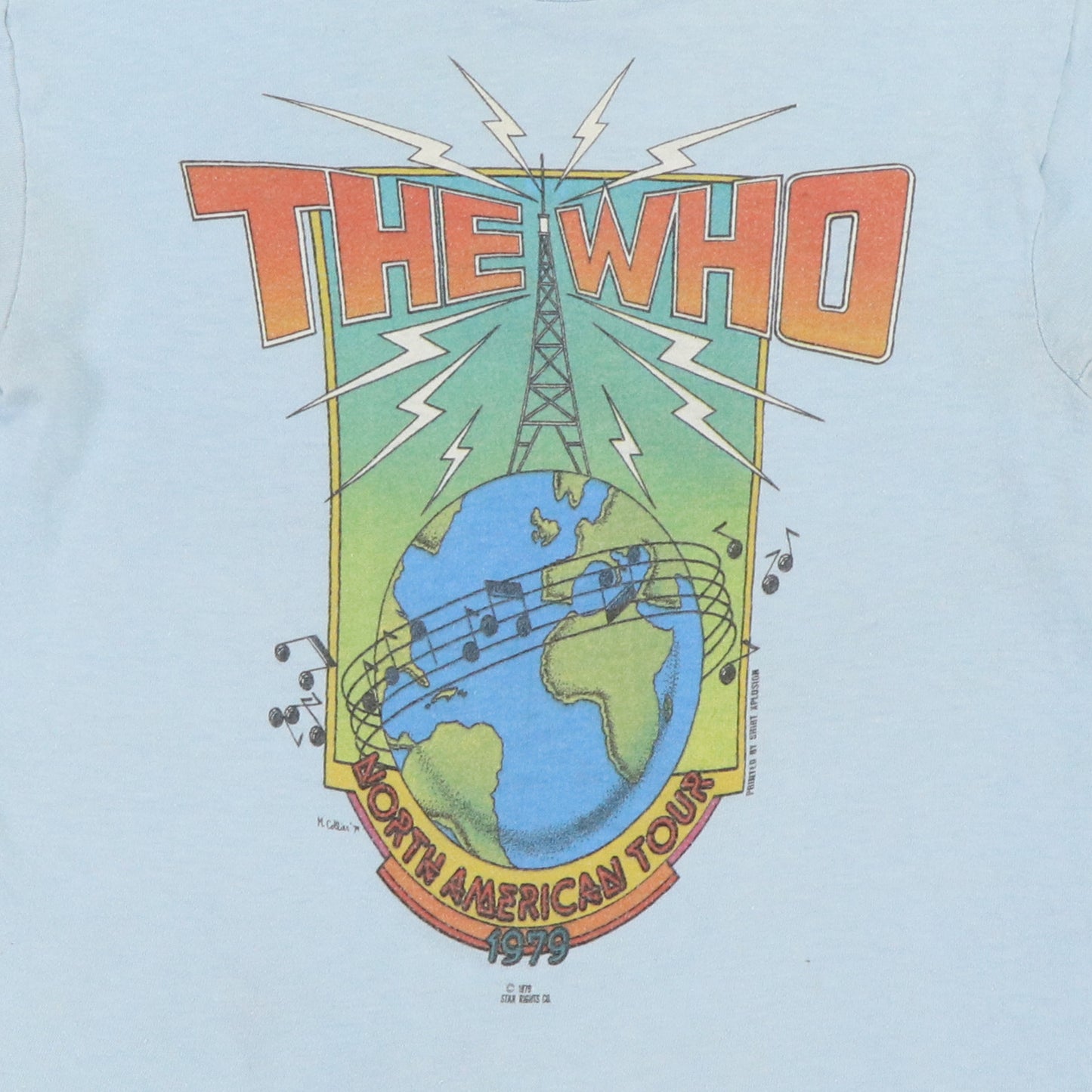 1979 The Who North American Tour Shirt