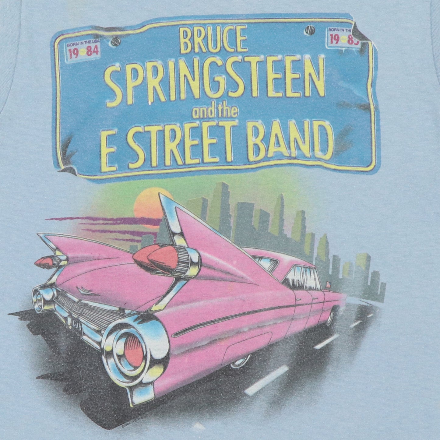 1984 Bruce Springsteen Sleeveless Tour Shirt