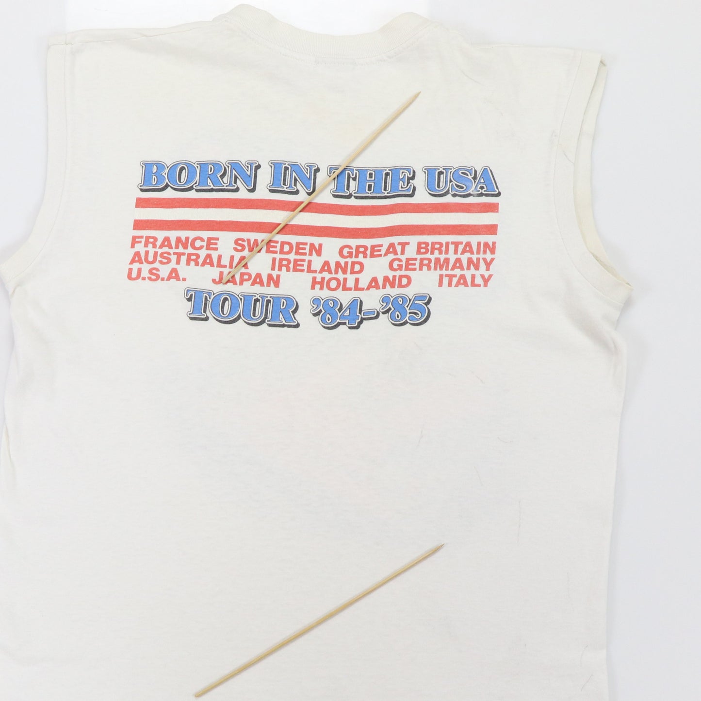 1984 Bruce Springsteen European Tour Shirt