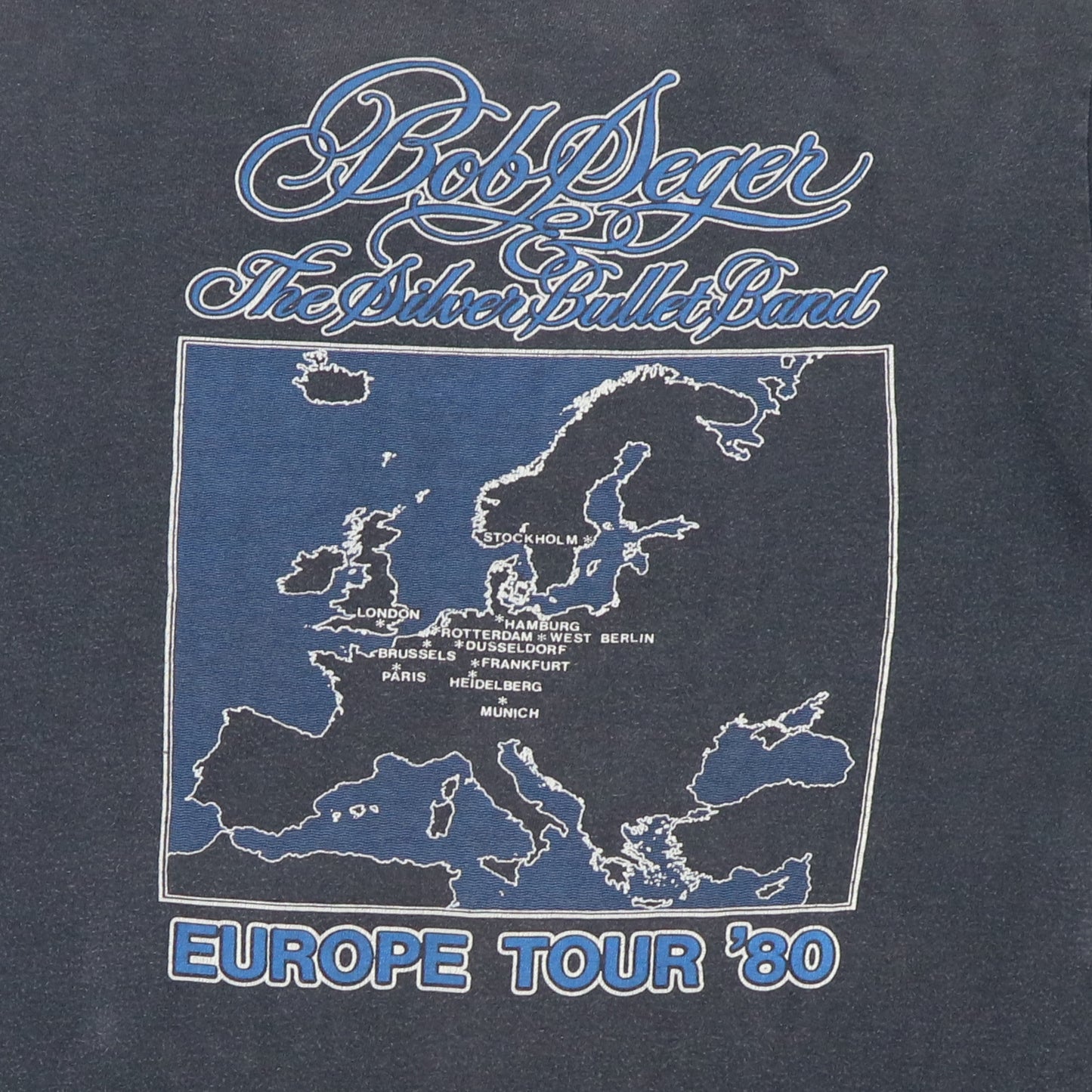 1980 Bob Seger European Tour Shirt