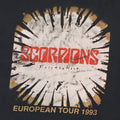 1993 Scorpions European Tour Shirt