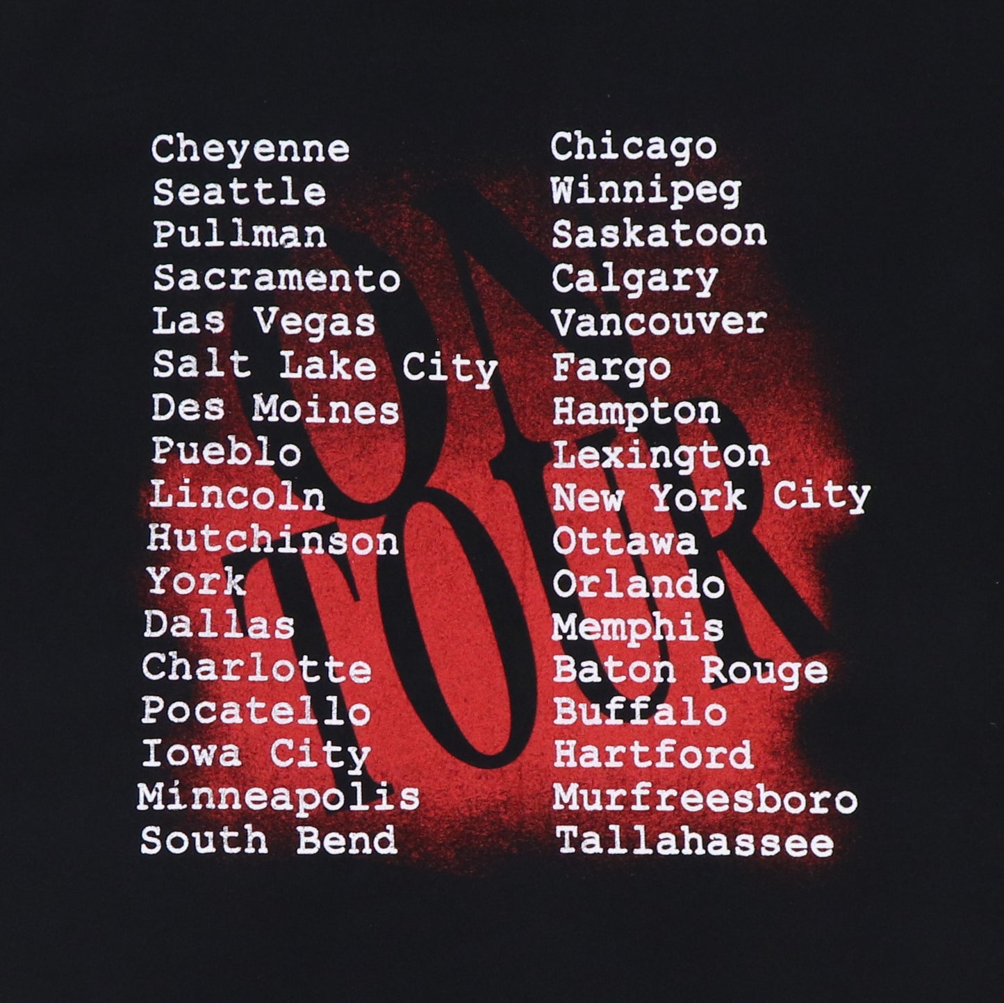 1993 Garth Brooks On Tour Shirt