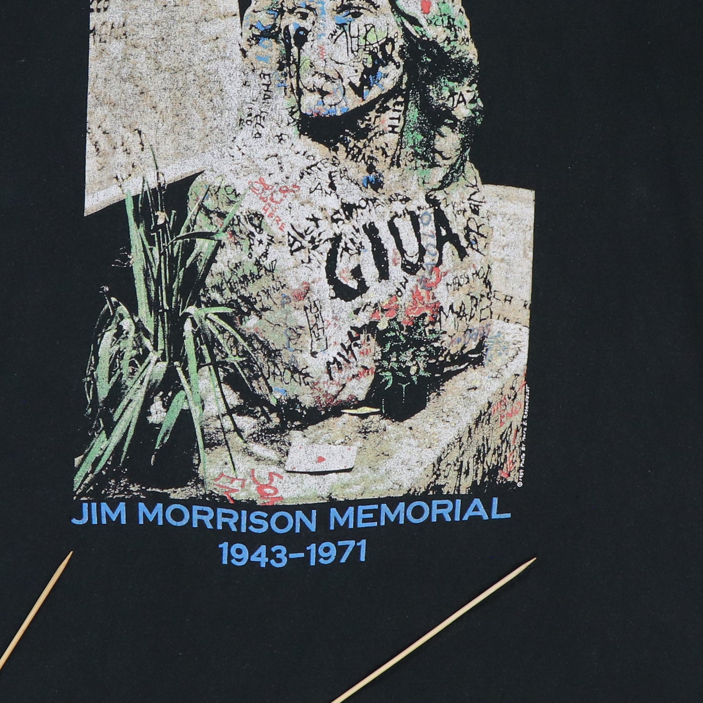 1989 Jim Morrison No One Here Gets Out Alive Shirt