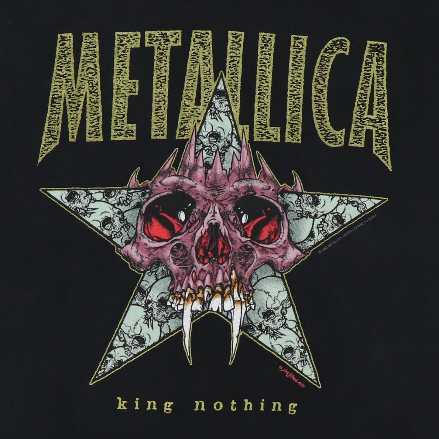 1997 Metallica King Nothing Shirt