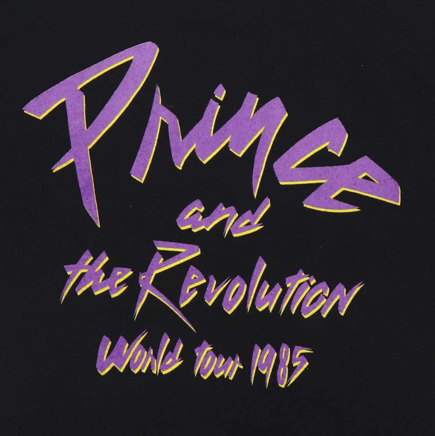 1985 Prince Purple Rain World Tour Shirt