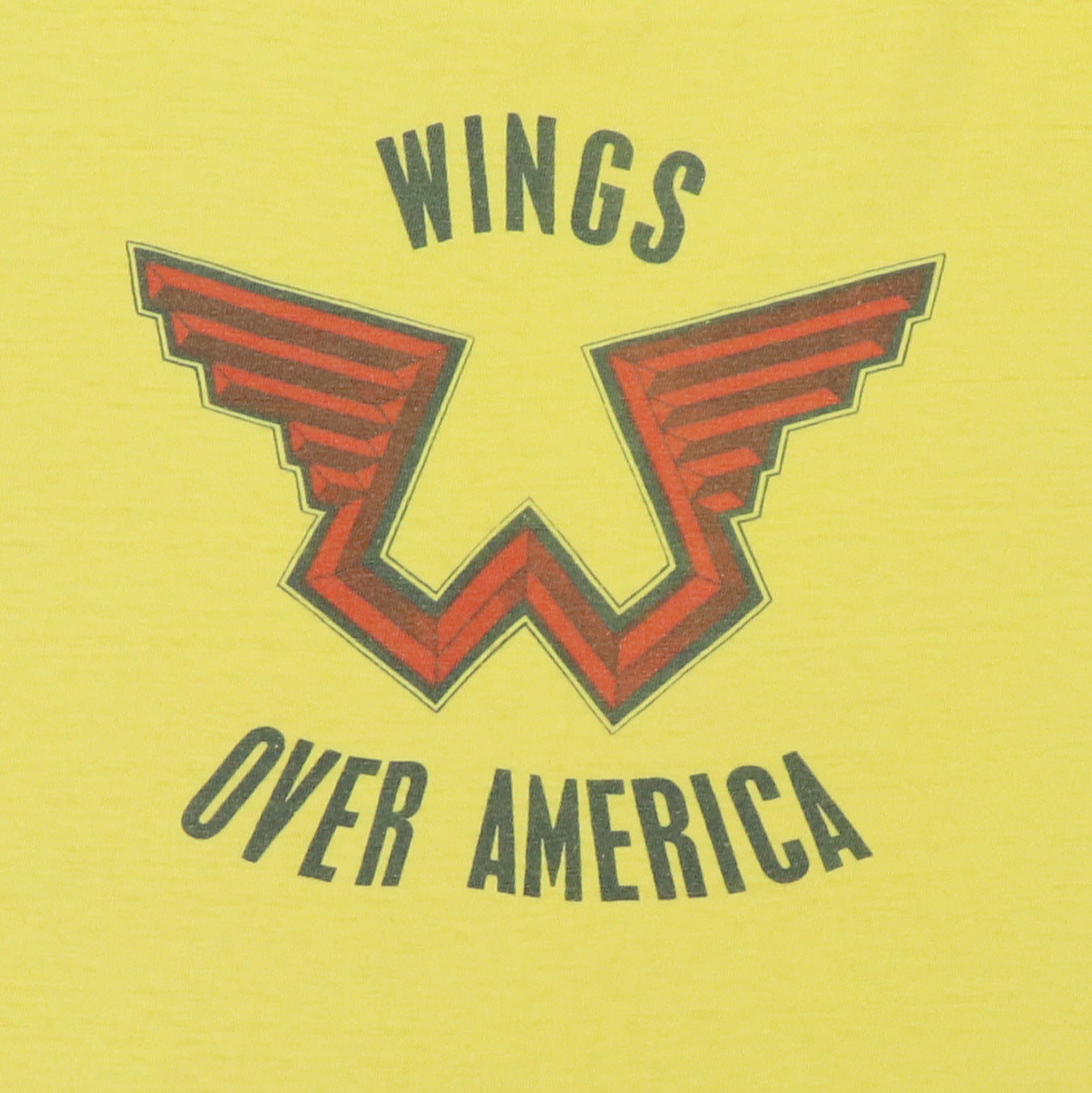 1976 Wings Over America Shirt