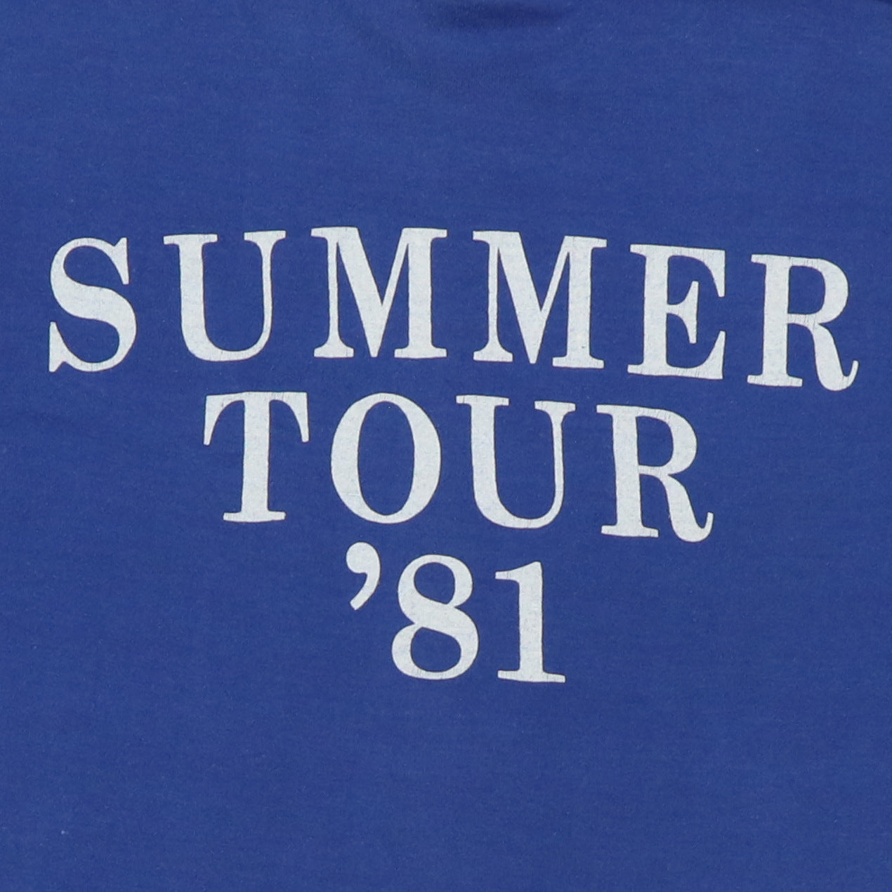 1981 America Summer Tour Shirt