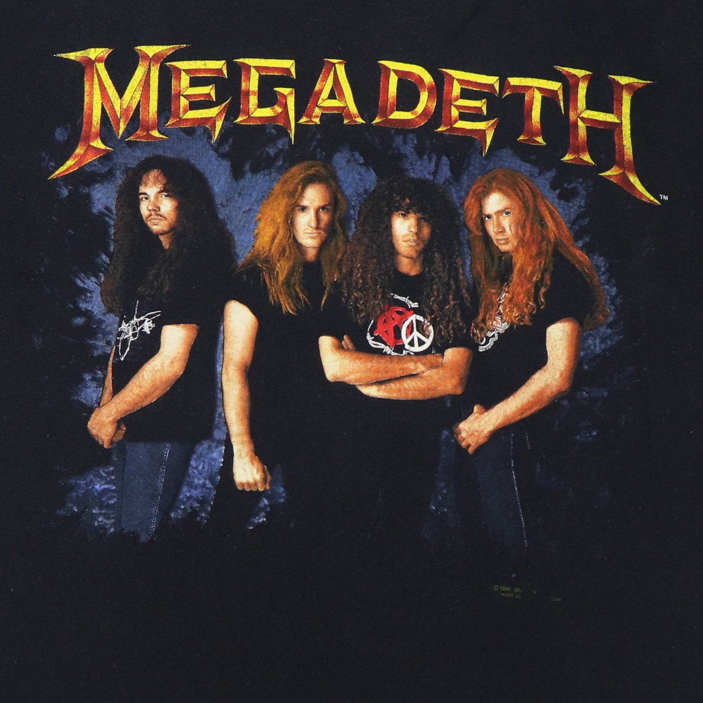 1991 Megadeth Anarchy Shirt