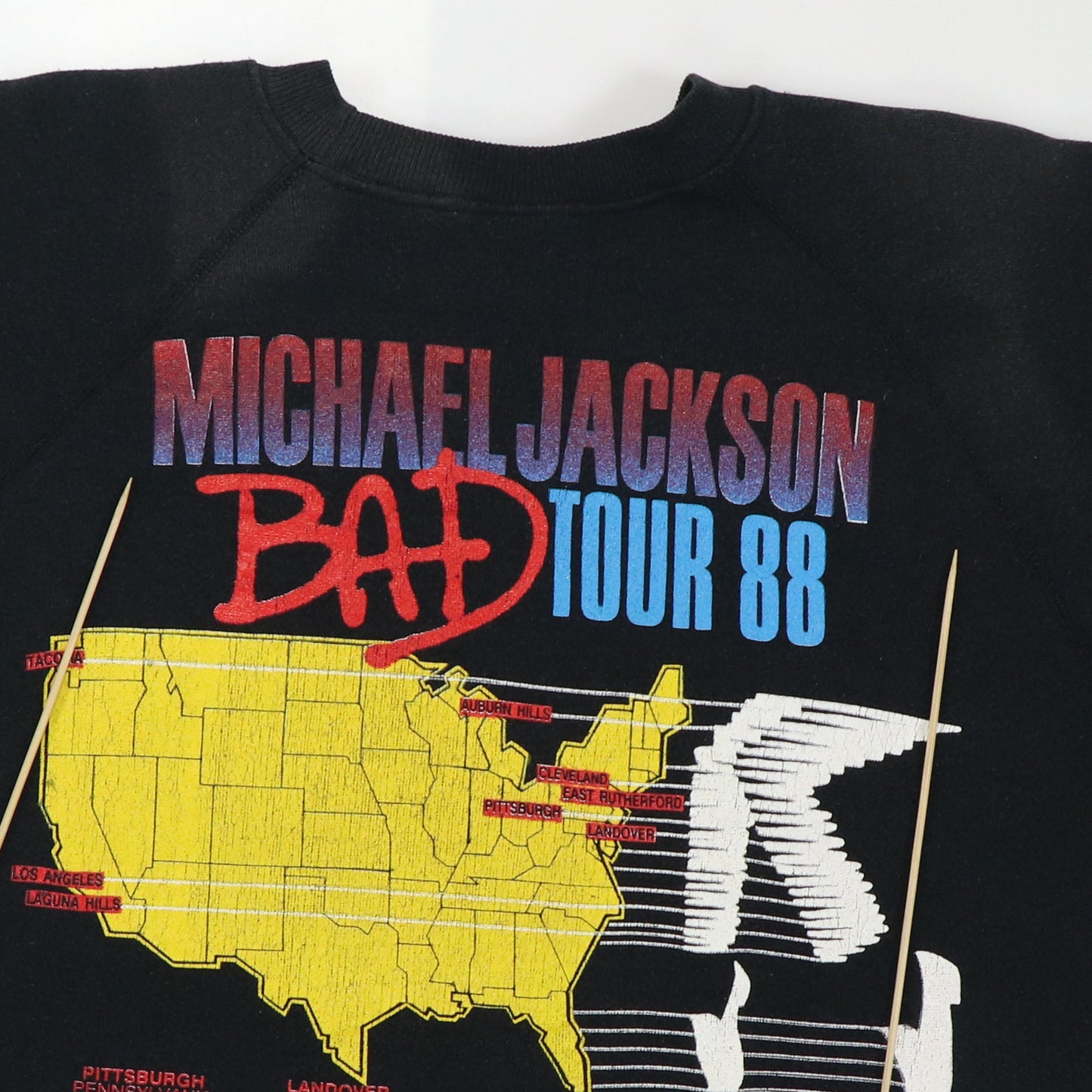 1988 Michael Jackson Bad Tour Sweatshirt